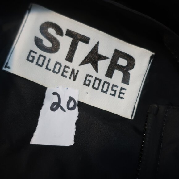 Womens Star Golden Goose GWP01032 (Item- 20) Black Windcheater Jacket 36 US/XXS - Picture 10 of 14